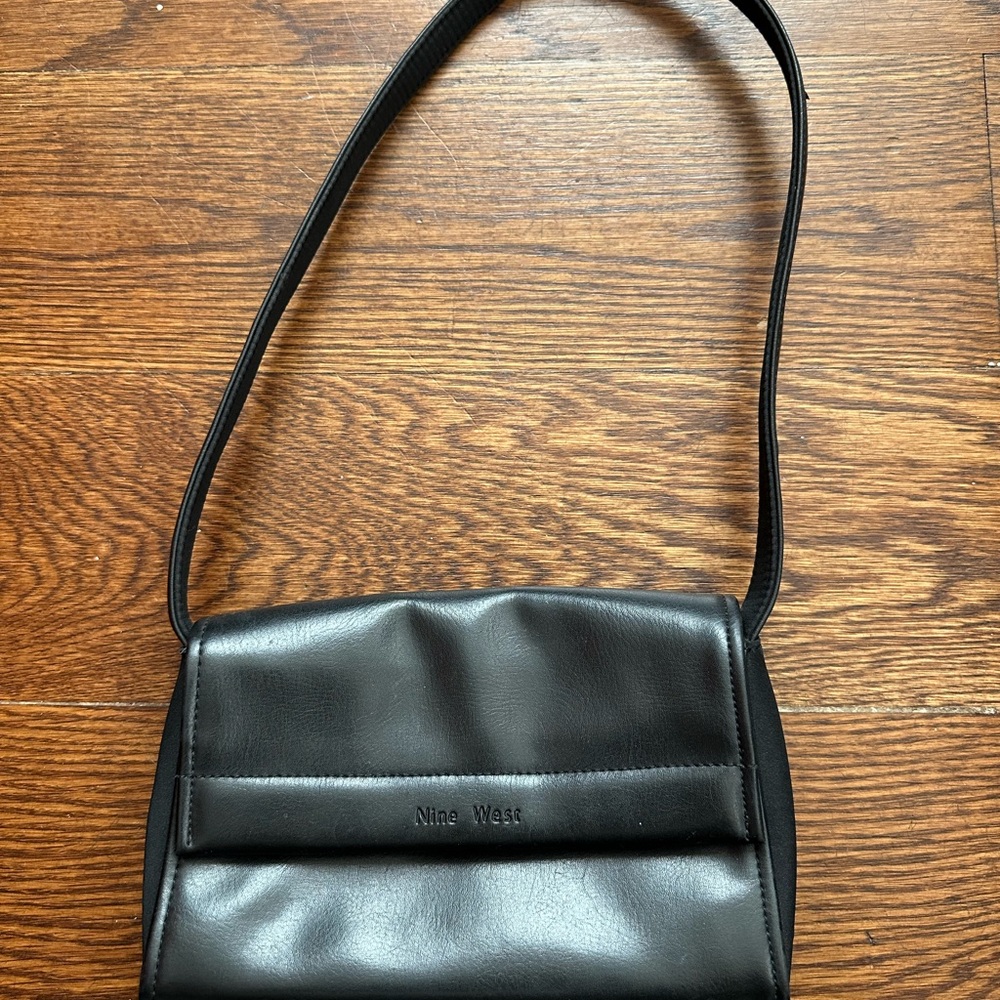 Nine West Elegant Black Shoulder Bag